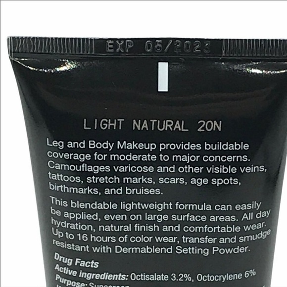 Dermablend Leg and Body Makeup, with SPF 25. Skin - Picture 4 of 5
